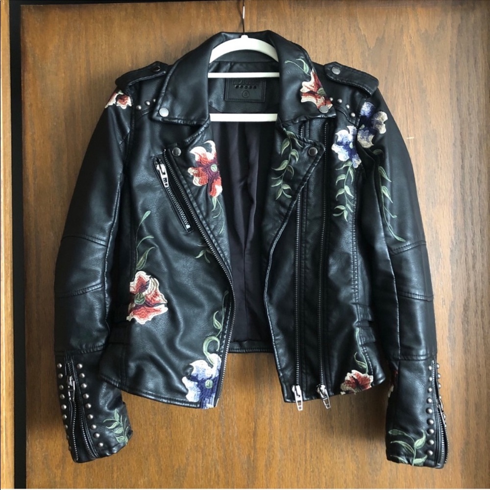 Vegan leather jacket